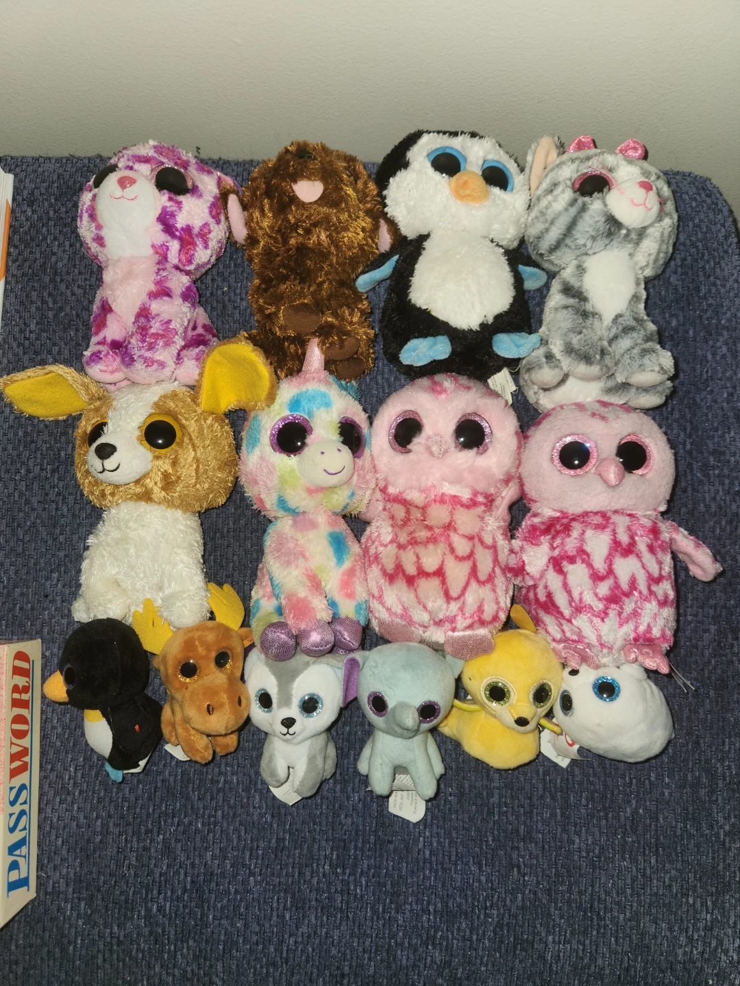 Assorted Ty Beanie Boos Plush Toys