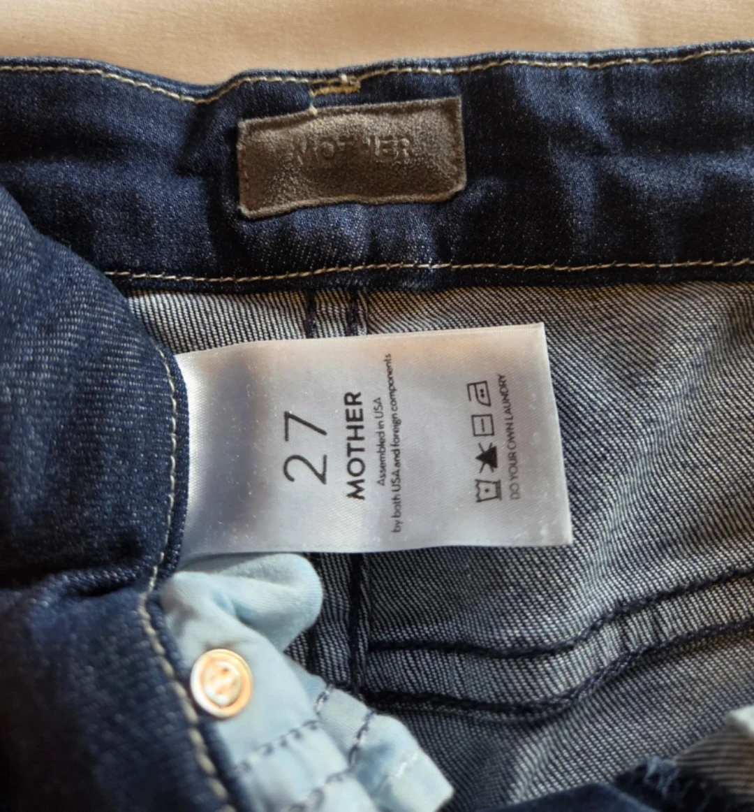 MOTHER Denim Jeans Size 27 - photo 4