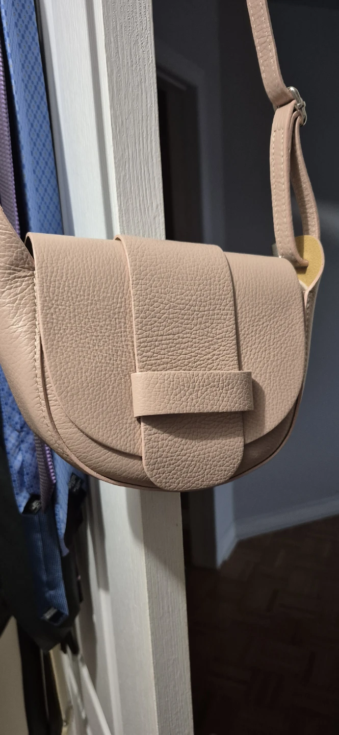 Leather cross body bag - photo 3