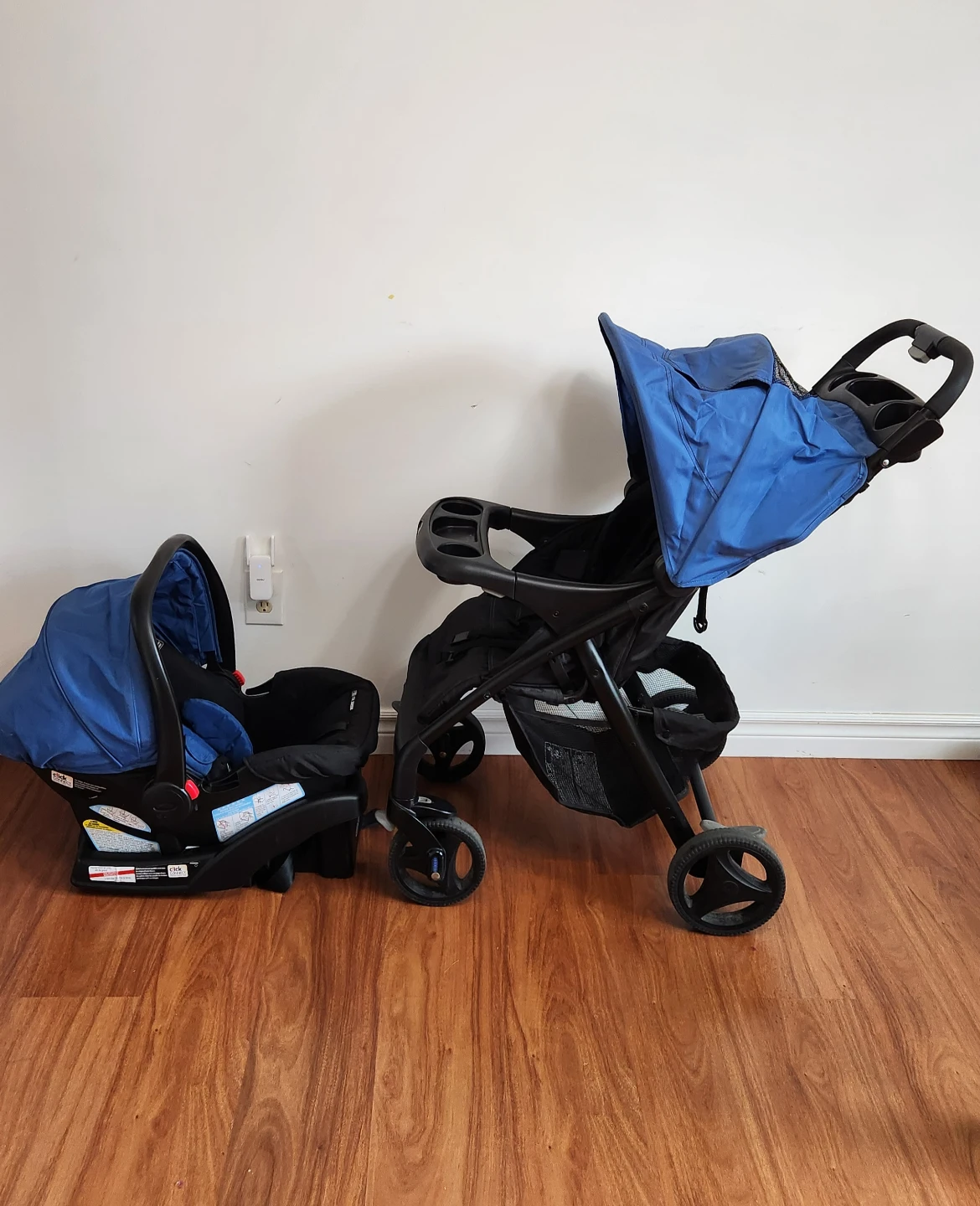 Graco Click connect Car Seat with Cover and Stroller with Cover - photo 4