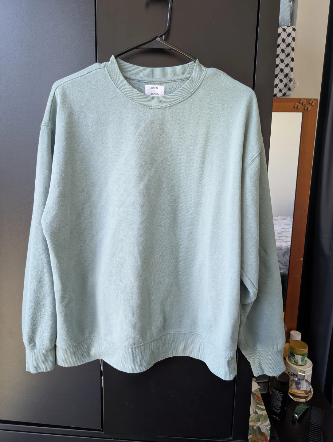 Ardene Crewneck Sweatshirt - L/G - Light Green
