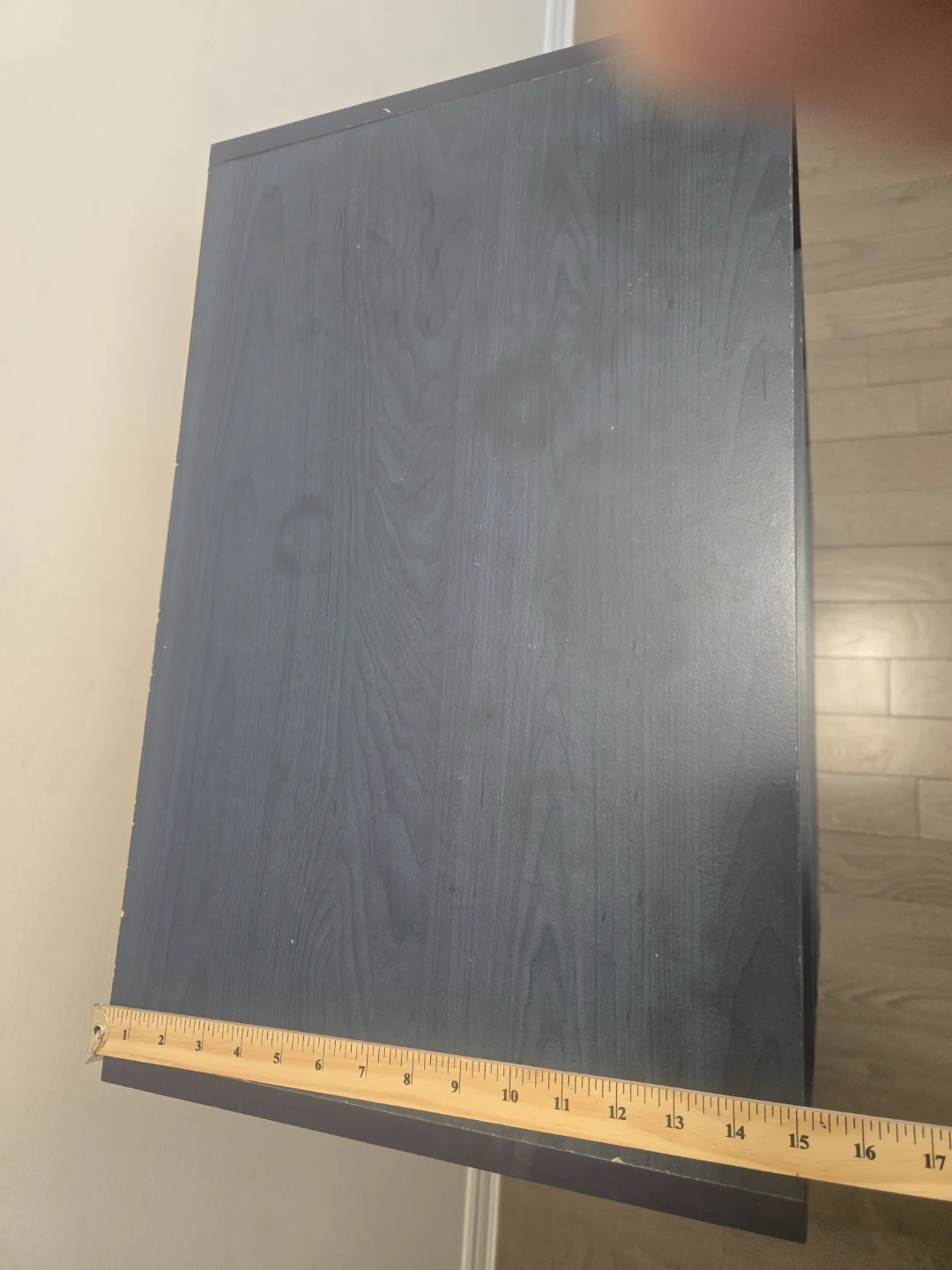 Dark Blue 4-Shelf Bookcase - photo 2