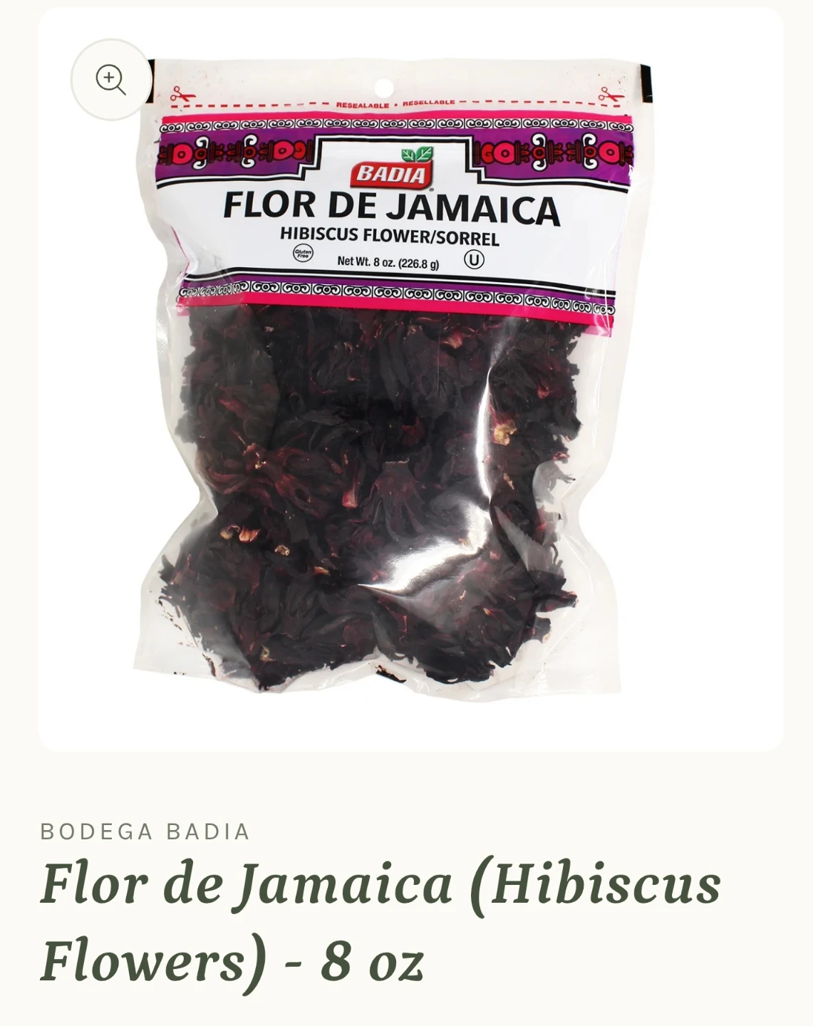 Badia Flor de Jamaica (Hibiscus Flowers) - 8 oz
