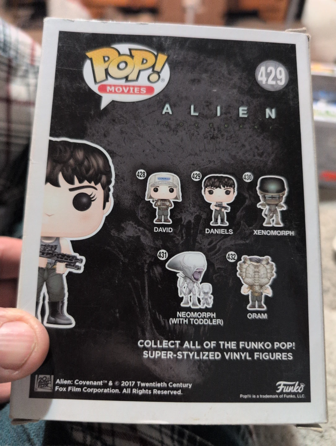 Funko Pop! Movies Alien Daniels Vinyl Figure #429 - photo 2