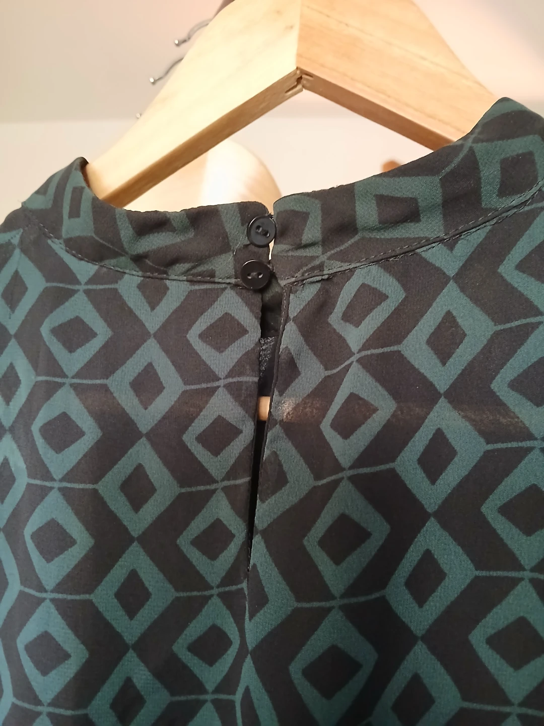 ZARA Women's Patterned Long Sleeve Ruffle Dress - photo 4