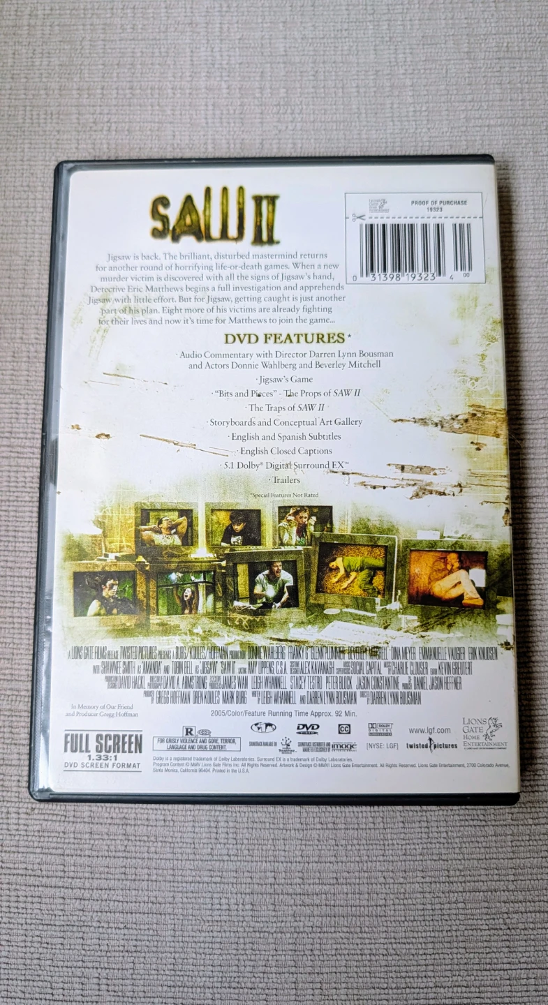 Saw III DVD Movie - photo 2