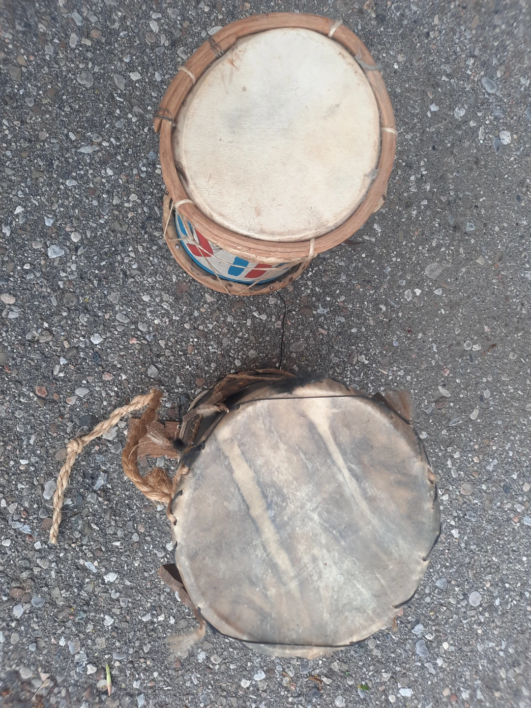 Two Handmade Drums - photo 2