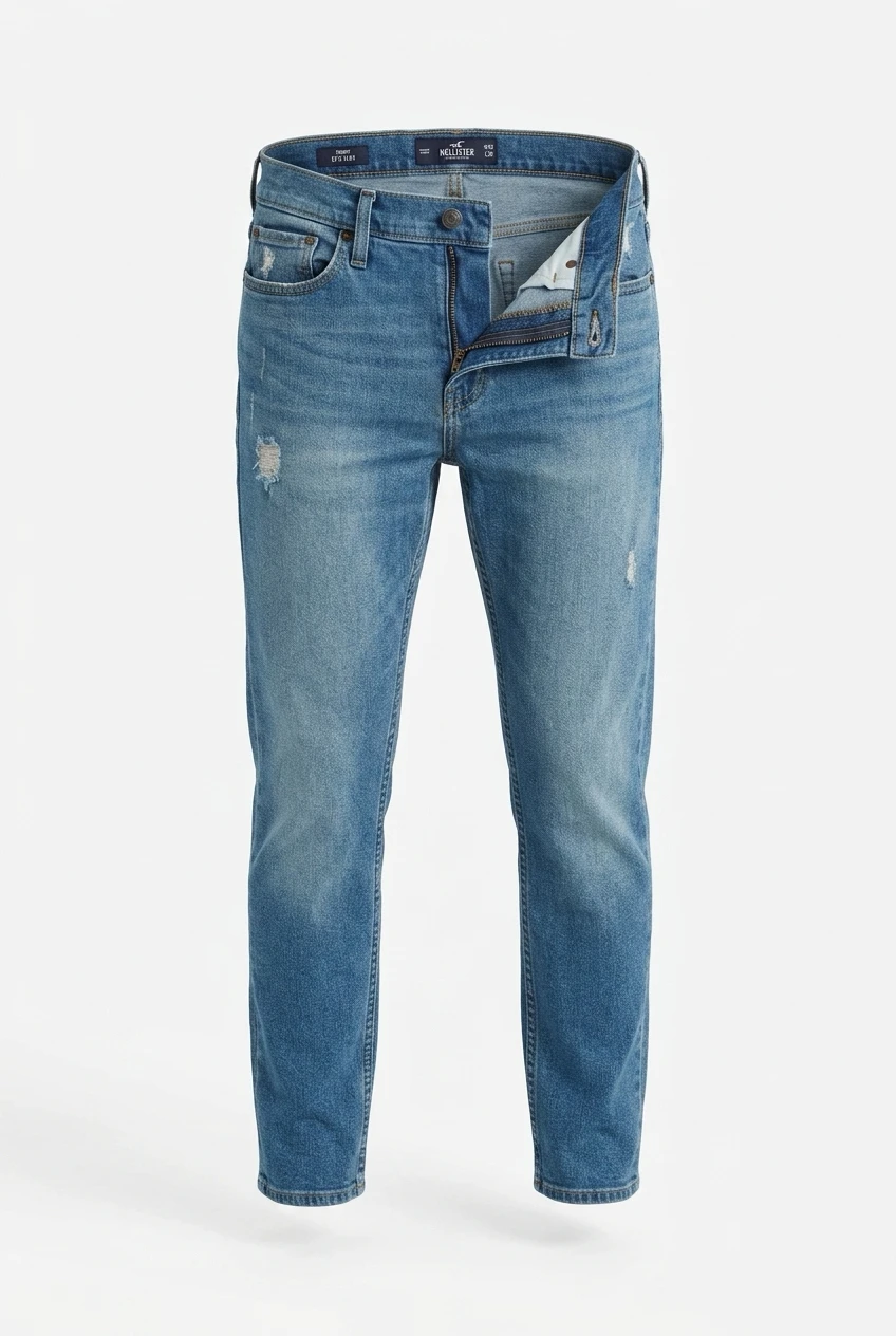 Hollister Skinny Jeans - Light Wash - Size 10 - photo 2