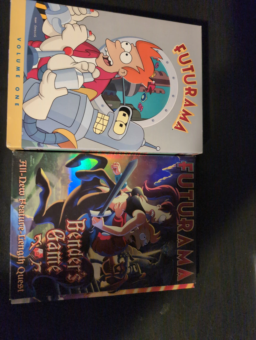 Futurama Volume One & Bender's Game DVDs