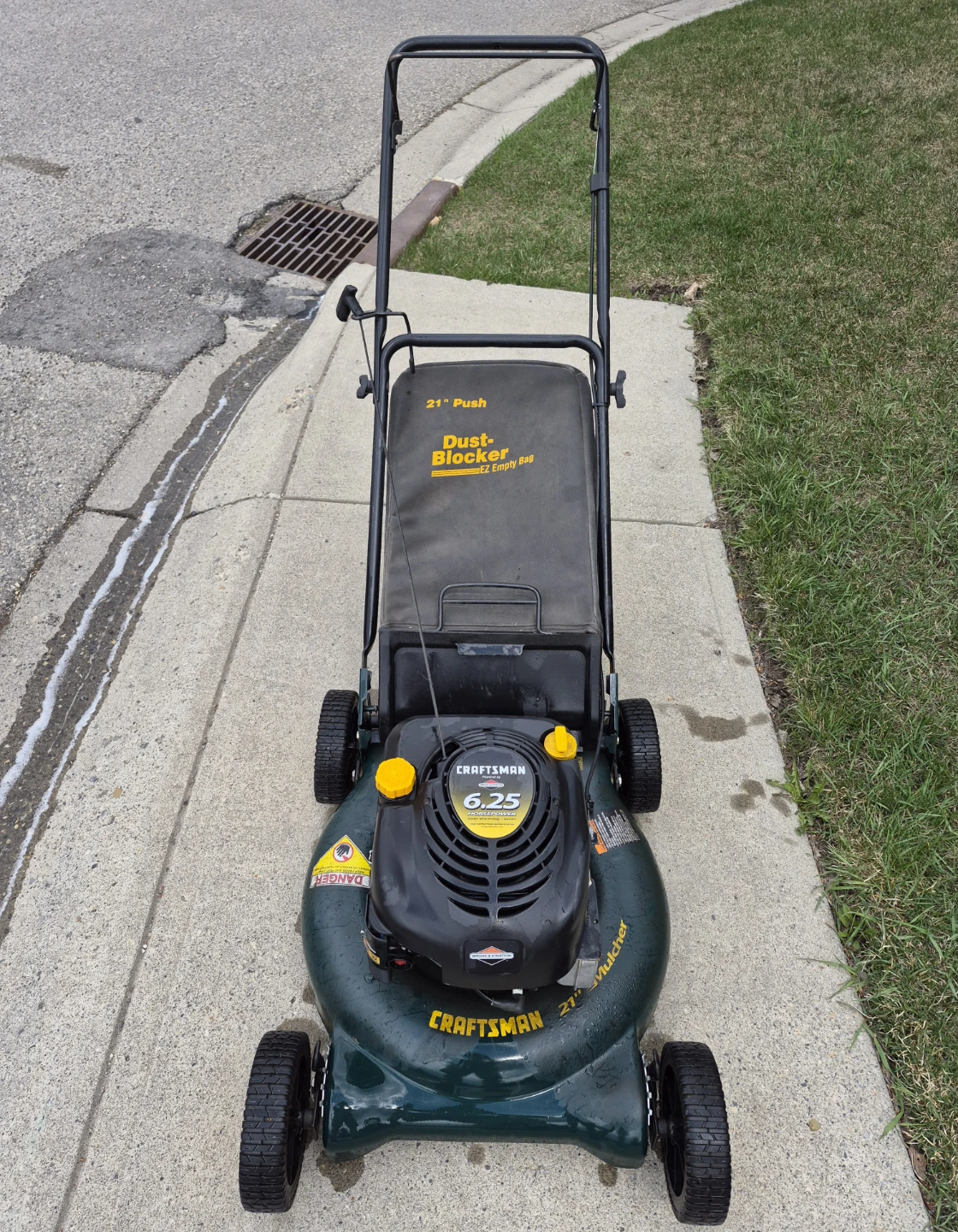 Craftsman 21" Push Mulcher Lawn Mower - photo 3