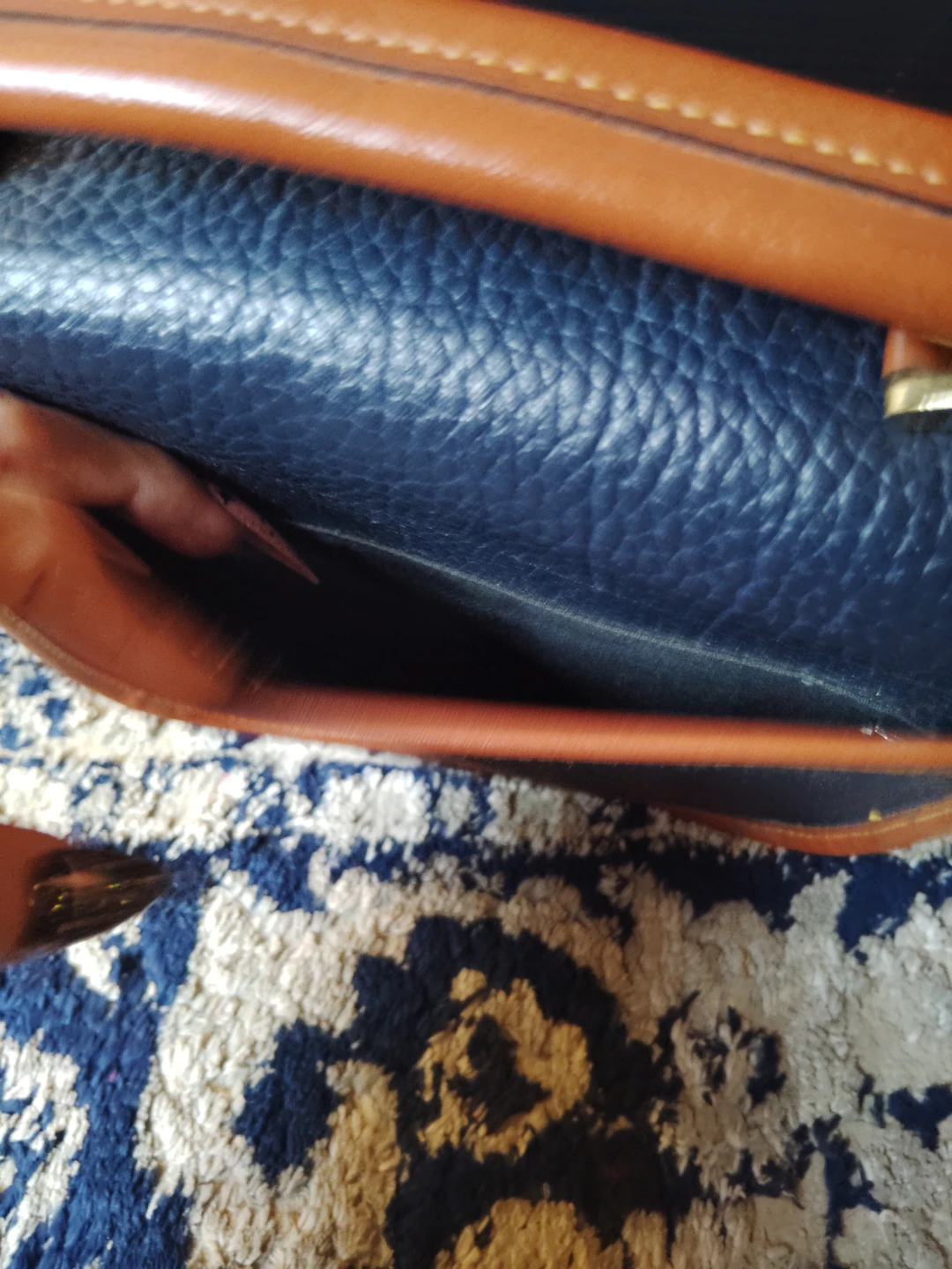 Dooney & Bourke Navy Blue/Tan - photo 3