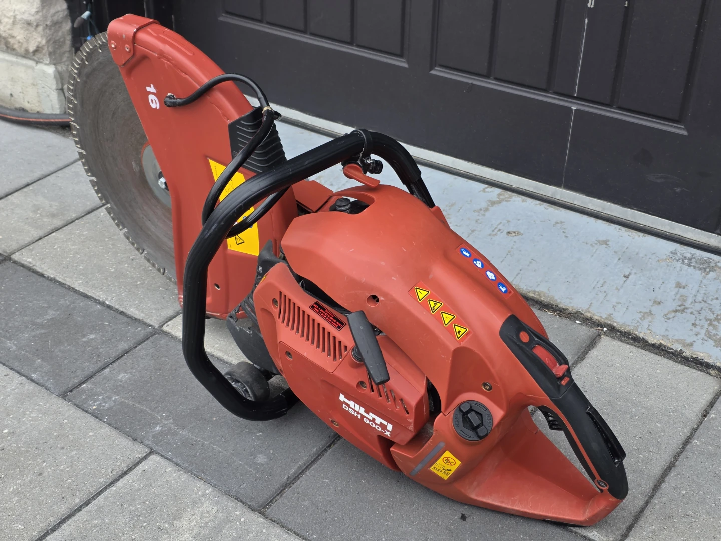 HILTI DSH 900 X Concrete Saw w/ Diamond Blade like new - photo 3