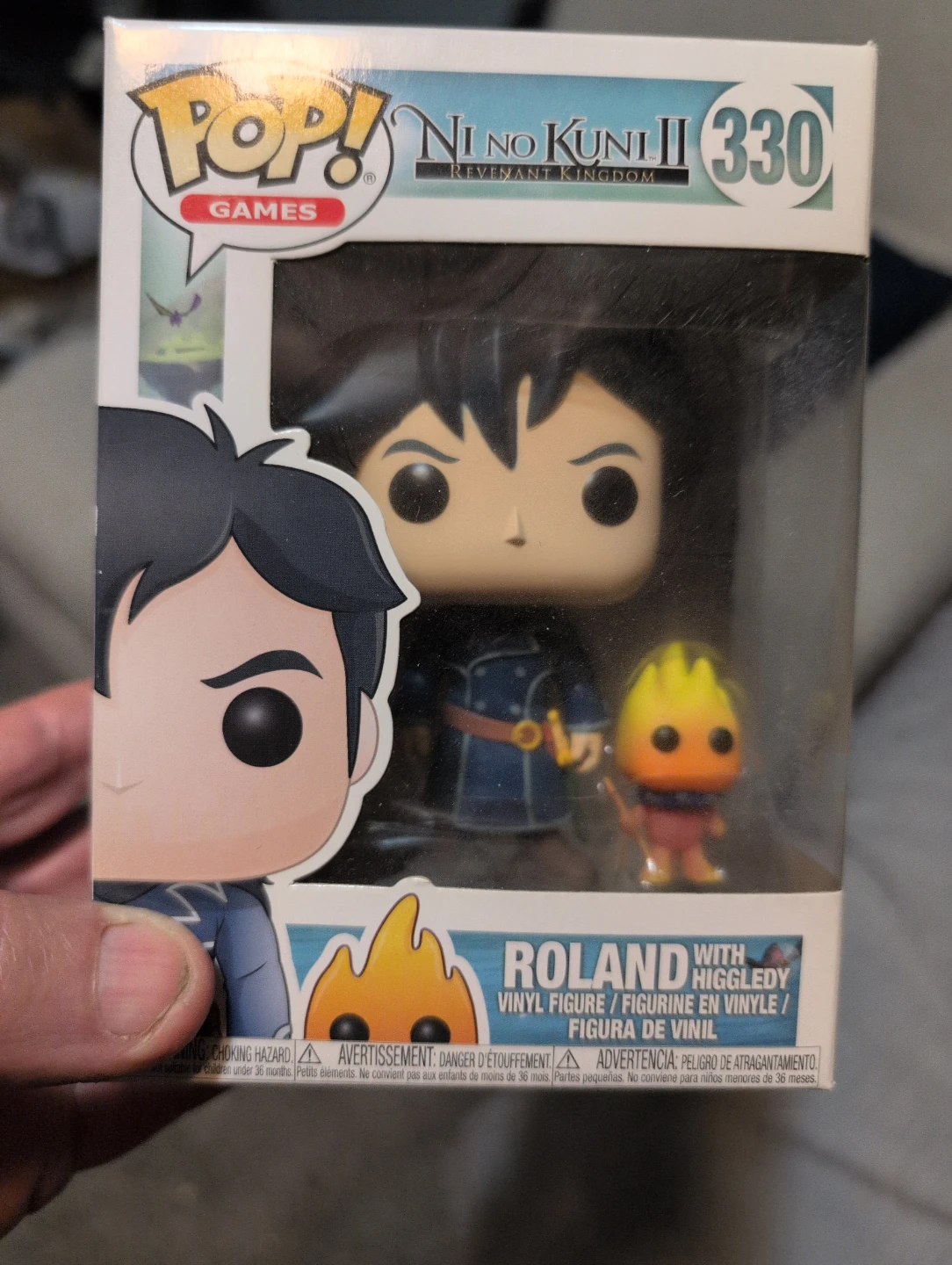 Funko Pop! Ni No Kuni II Roland with Higgledy #330