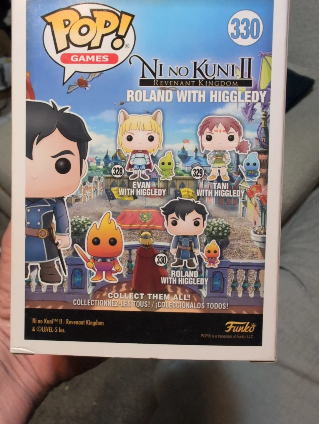 Funko Pop! Ni No Kuni II Roland with Higgledy #330 - photo 2