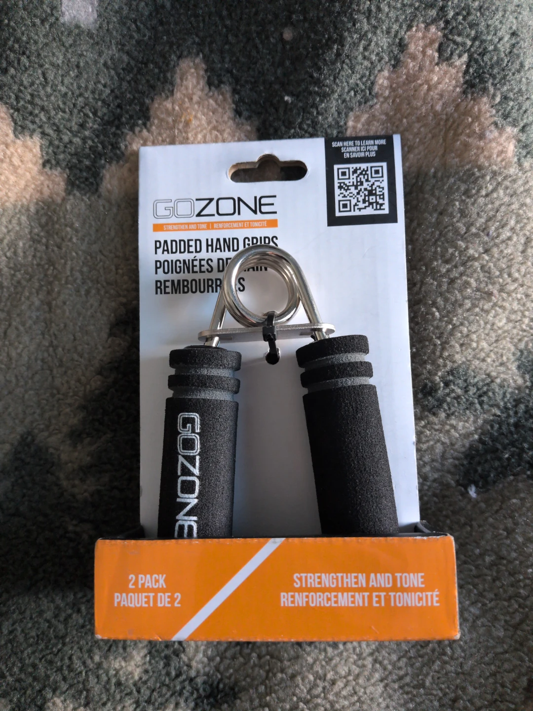 GoZone Padded Hand Grips - 2 Pack