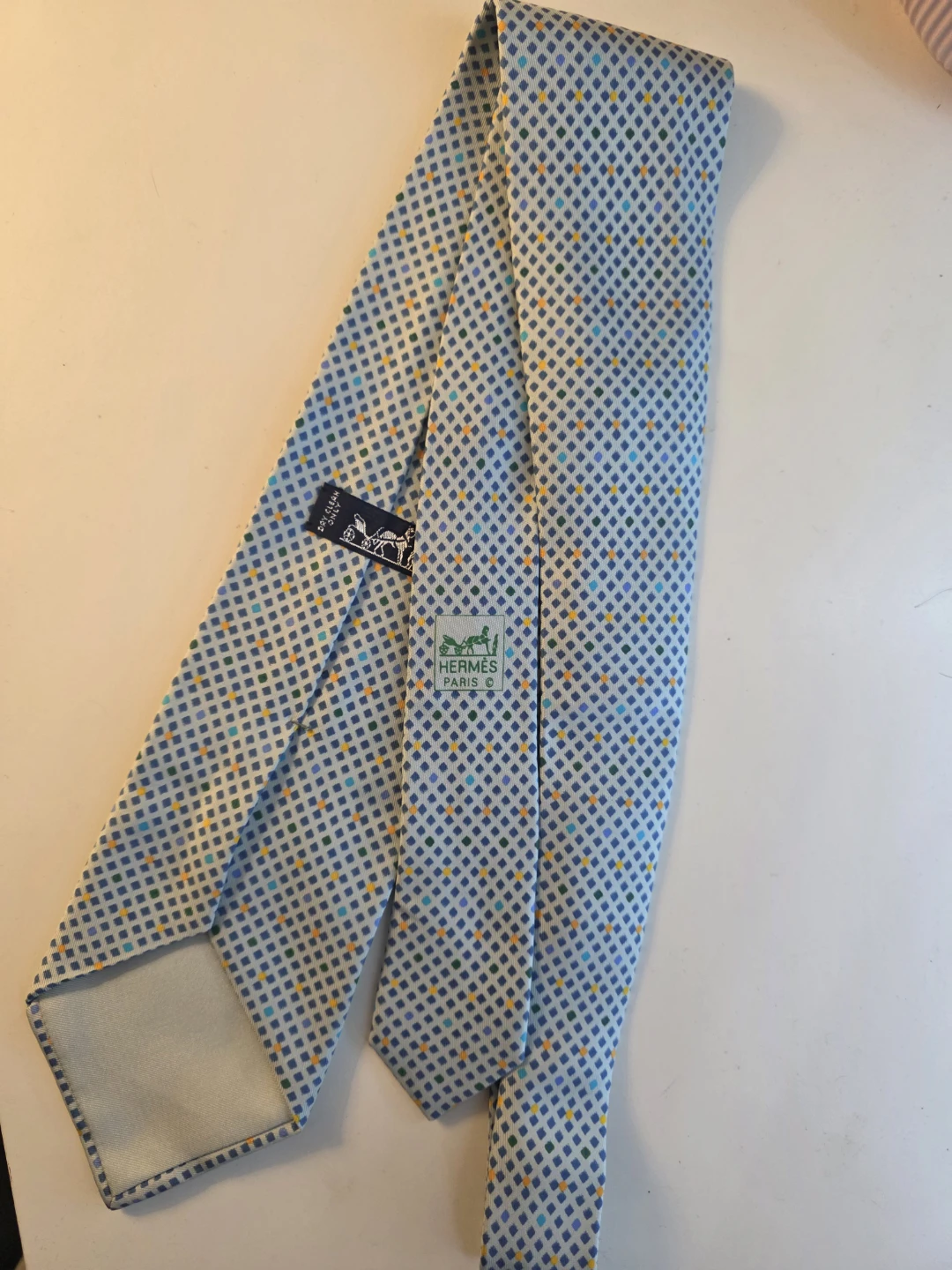 Hermès Paris Silk Tie