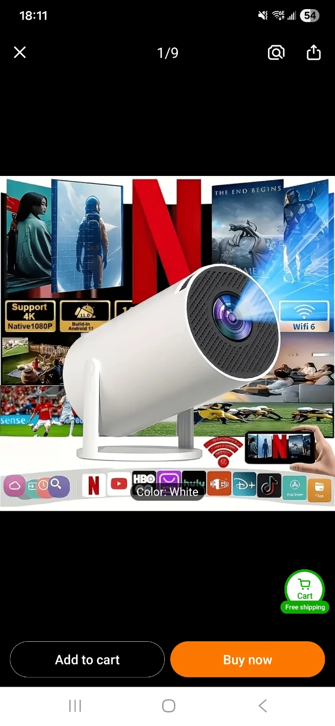 Portable 4k Projector