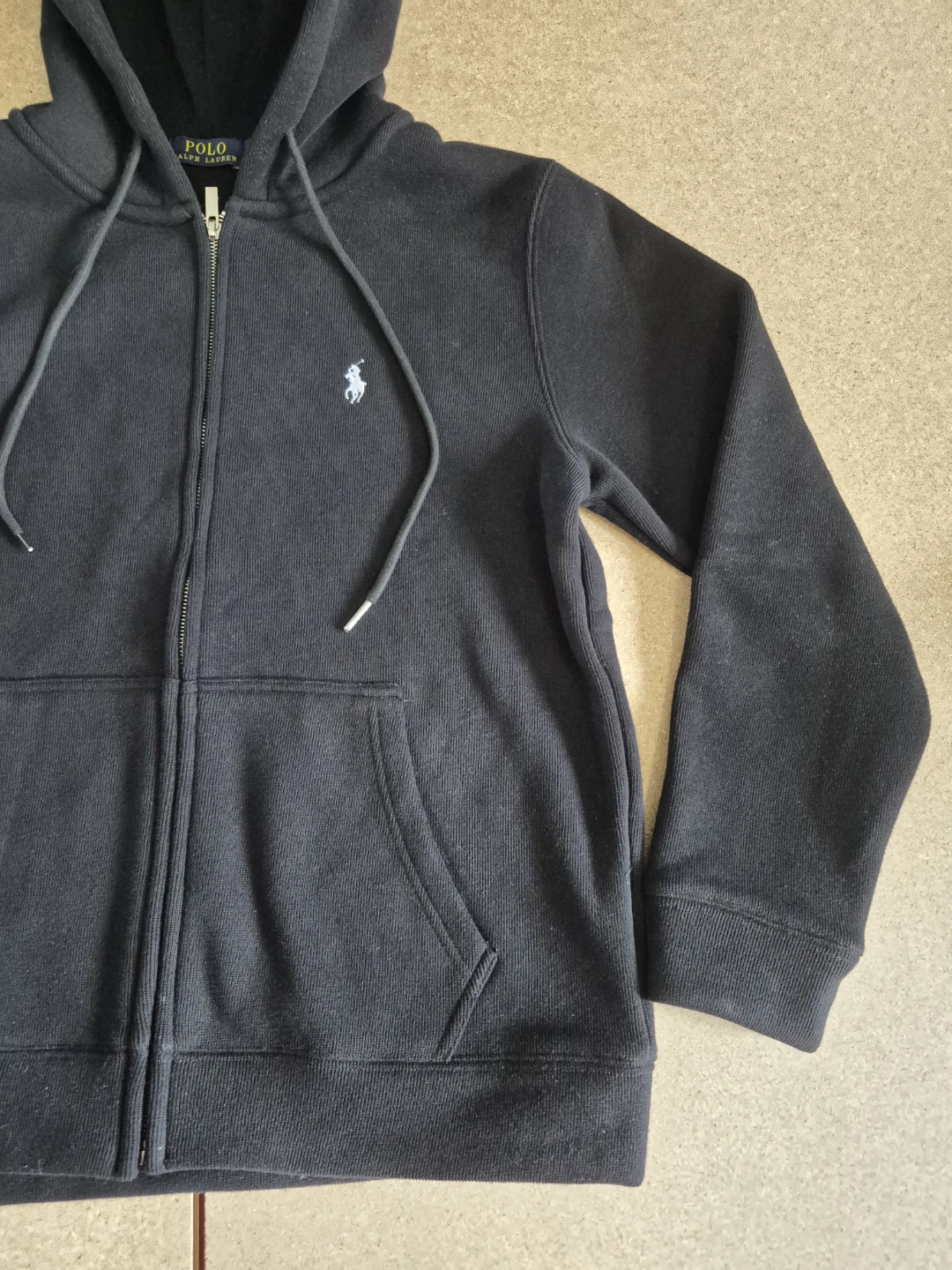 Polo Ralph Lauren Black Zip-Up Hoodie - photo 3
