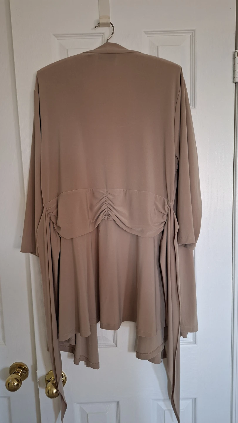 Nina Leonard Beige Cardigan XL - photo 2
