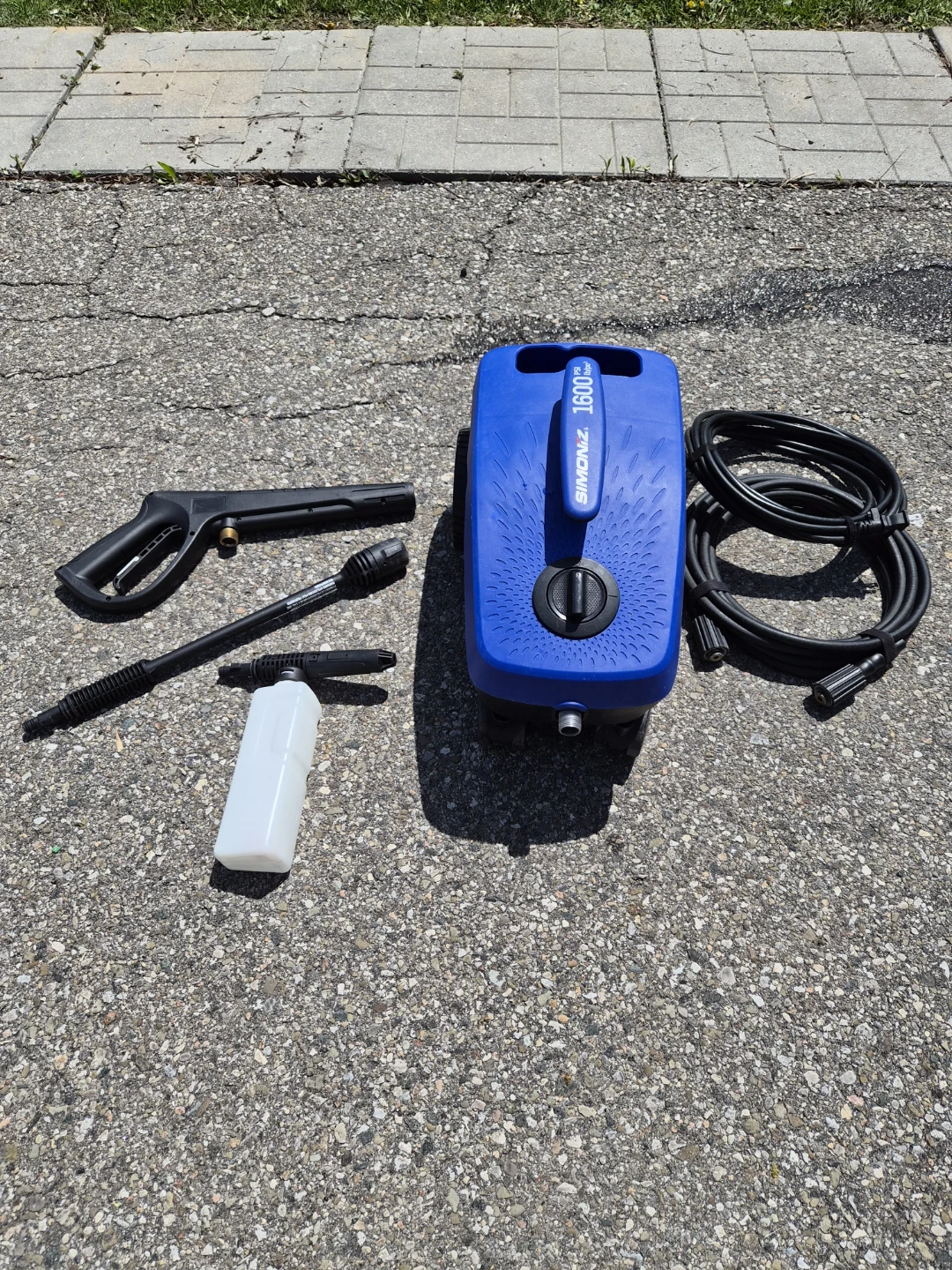 SIMONIZ 1600 PSI Electric Pressure Washer - photo 3