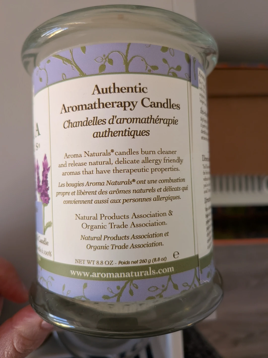 Aroma Naturals Soy Essential Oil candle - Tranquility Lavender - photo 3
