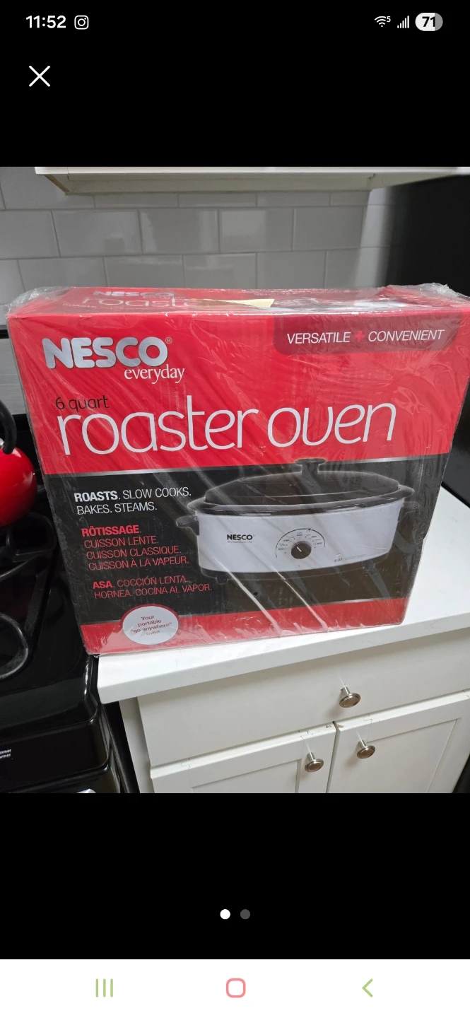 Nesco Everyday 6 Quart Roaster Oven
