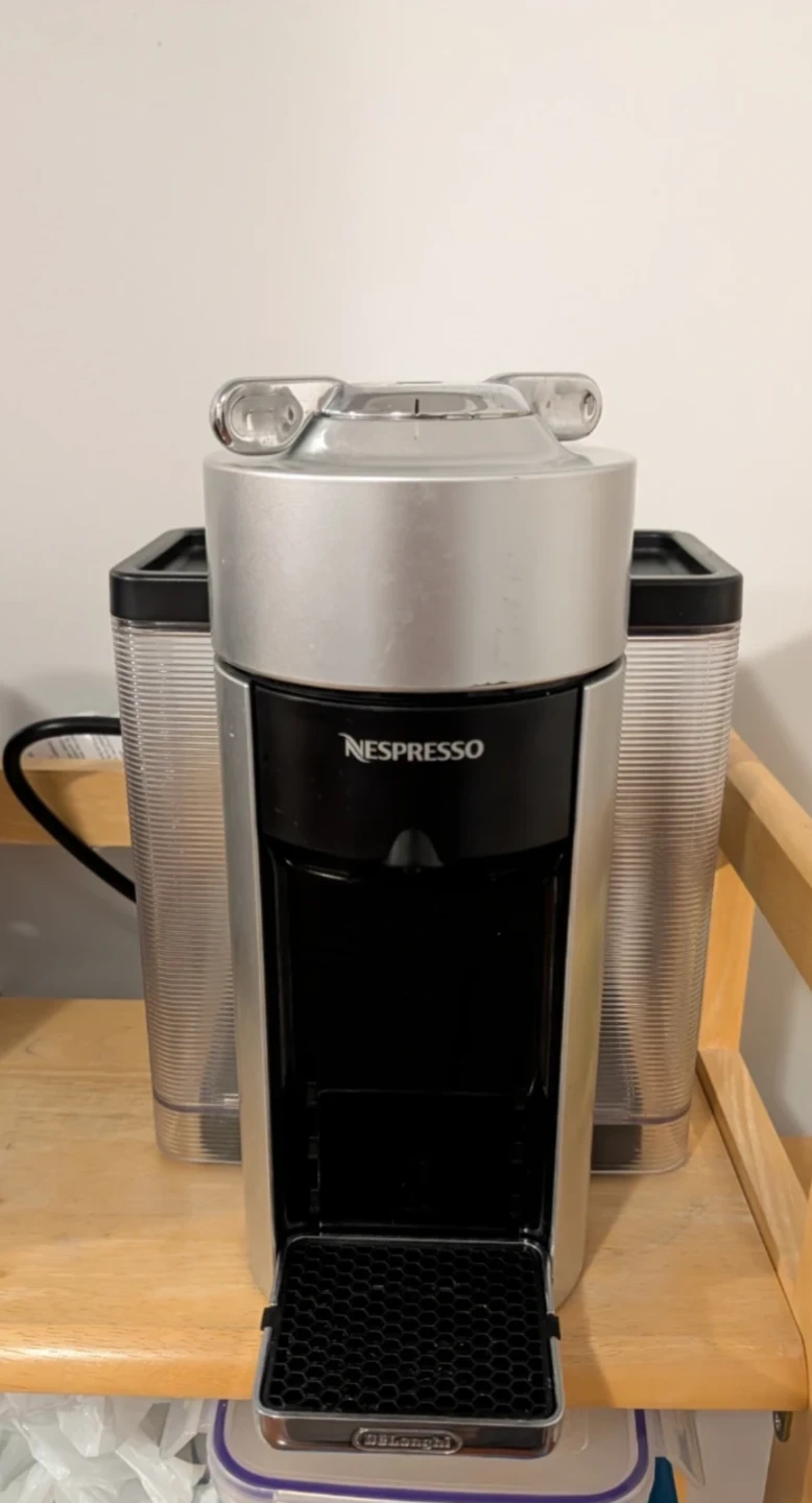 Nespresso VertuoPlus Coffee Machine - Silver