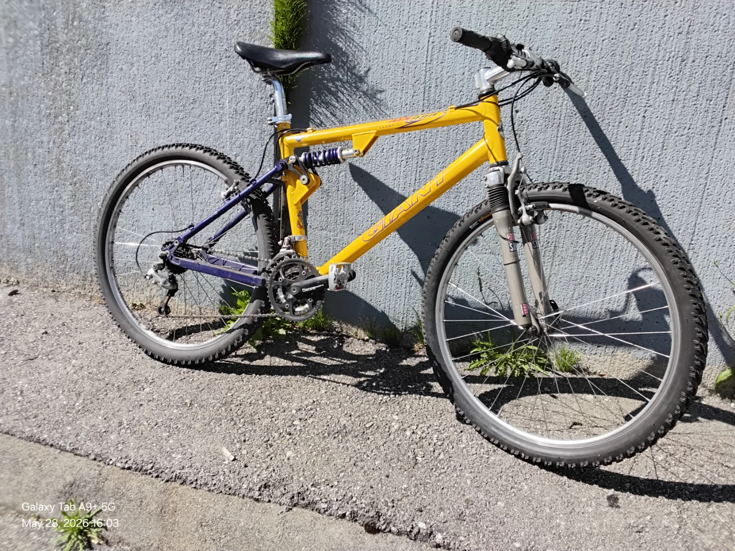 GIANT ATX 980 18.5 " frame, Aluminum frame & Aluminum rims