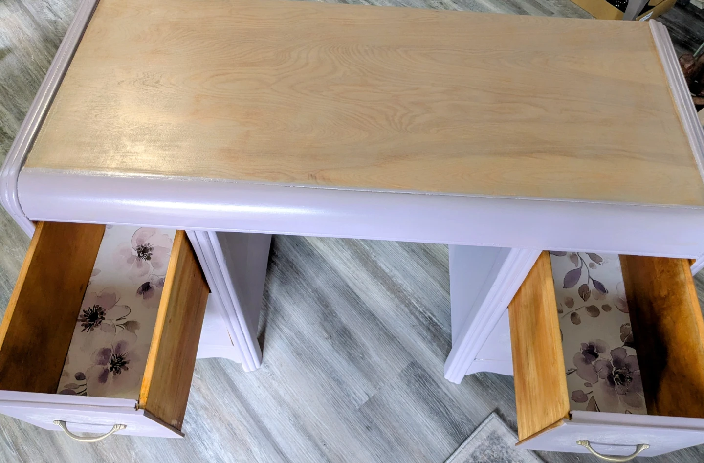 Refinished Vanity Desk - photo 5