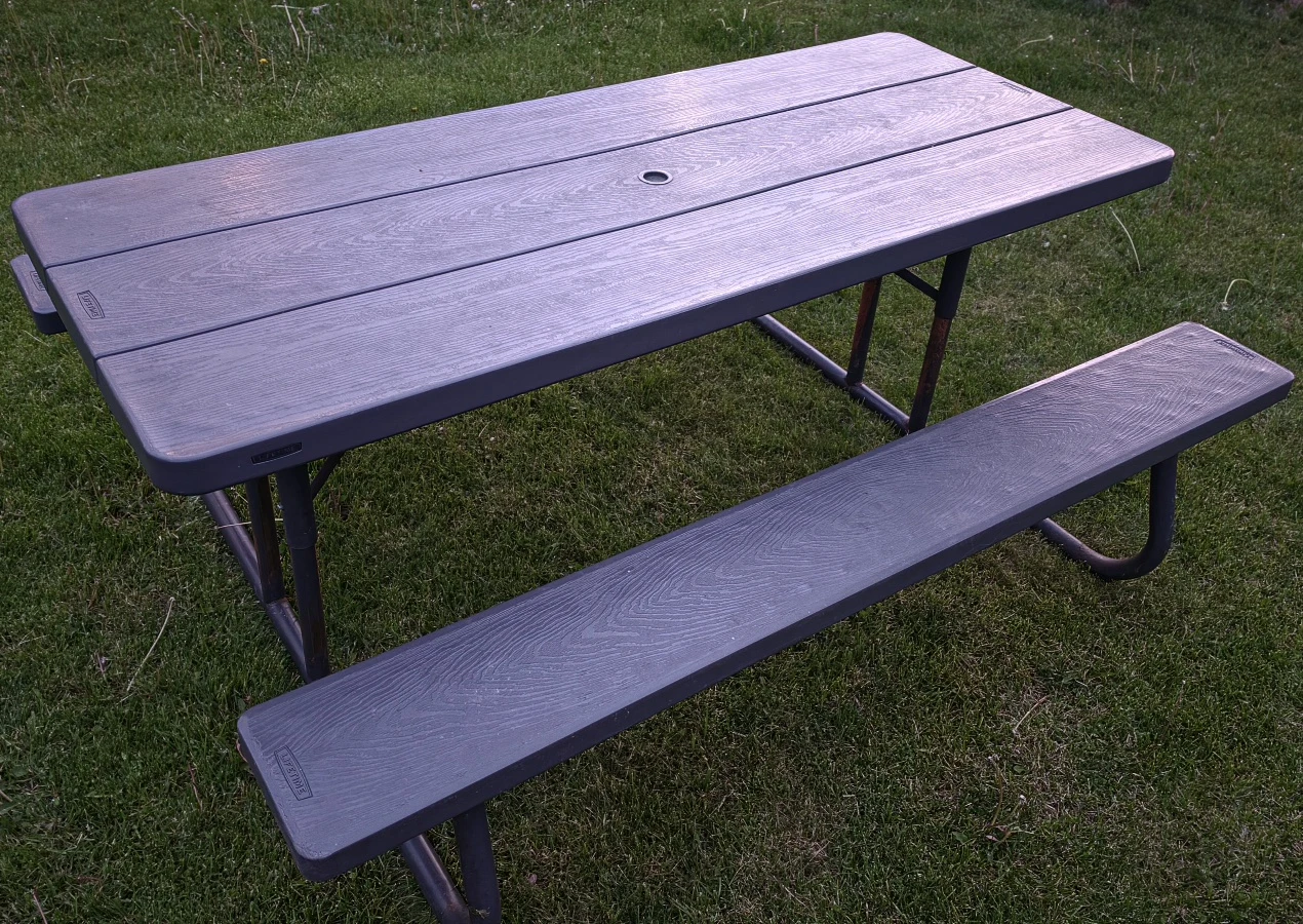 LIFETIME Collapsible Picnic Table - photo 2