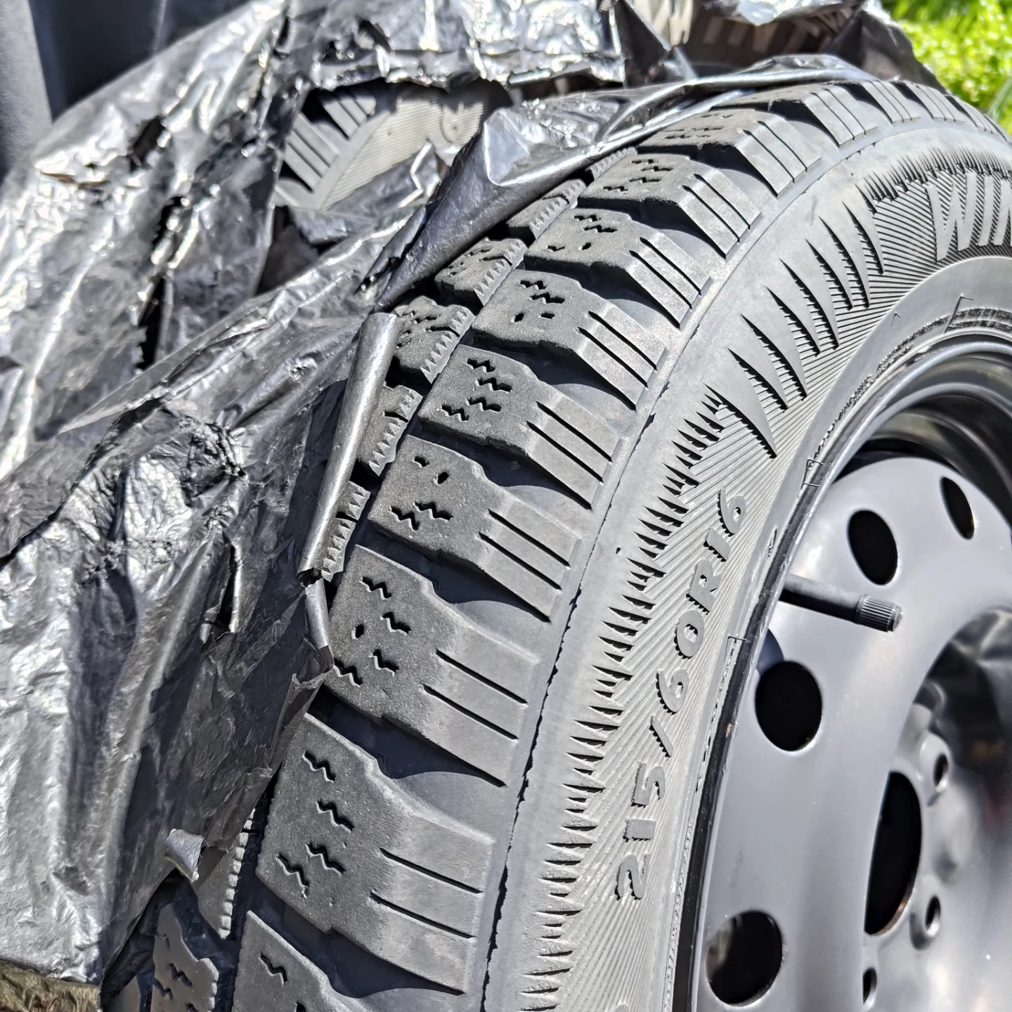 Loodin Winter Tire with Rims set of 4 came off a Toyota Camry