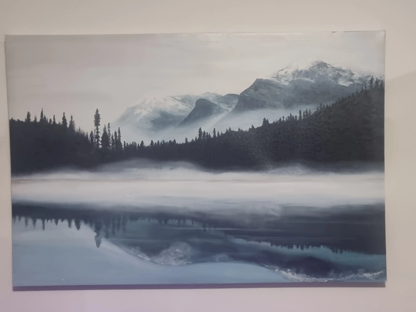 Framed Landscape Watercolour Painting and unframed painting - photo 3