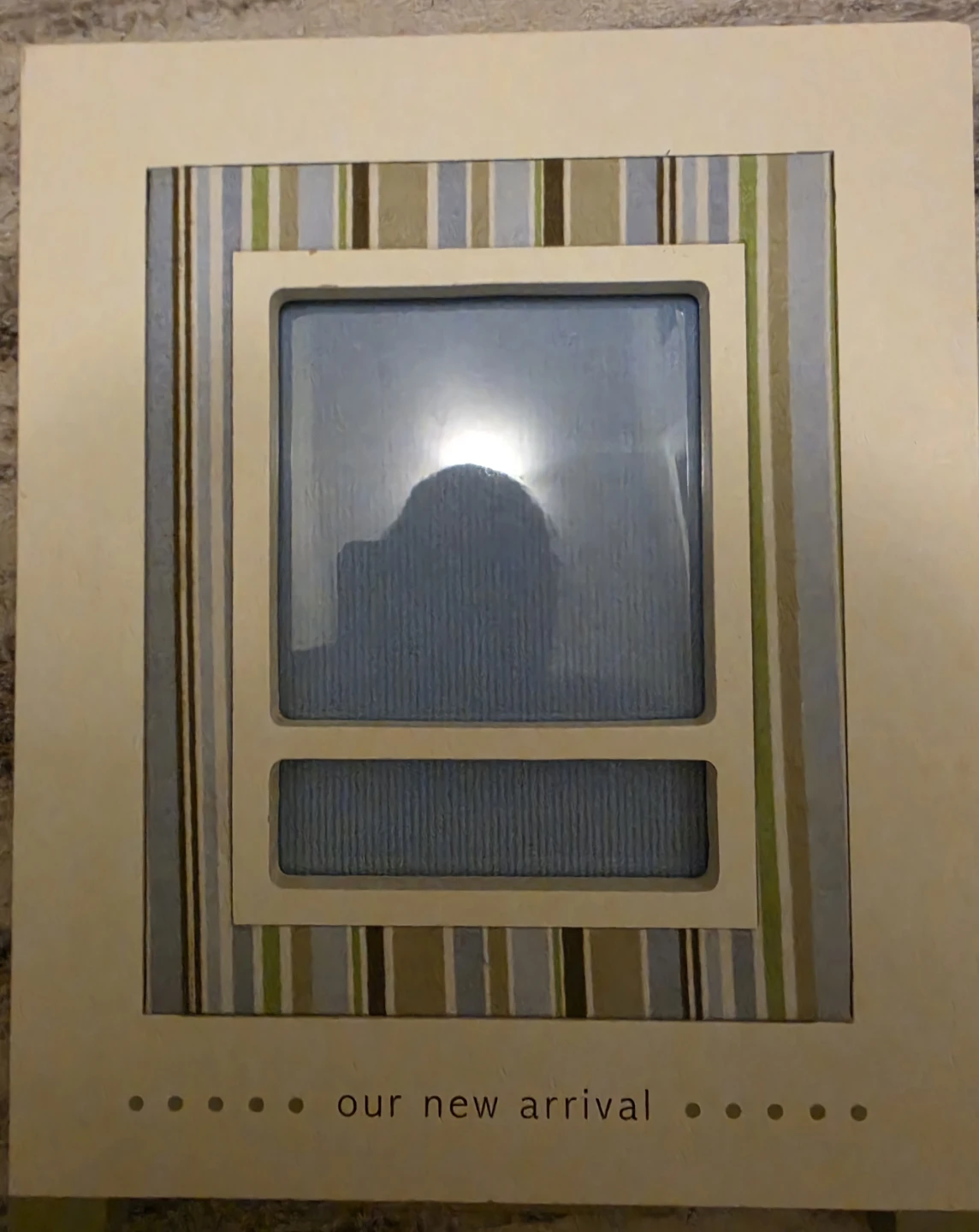 Gund "Our New Arrival" Photo Frame