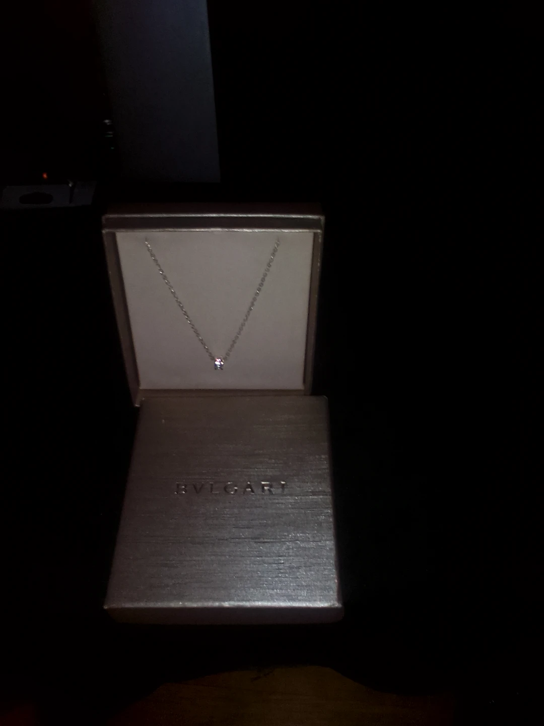Bulgari Diamond Necklace with Box