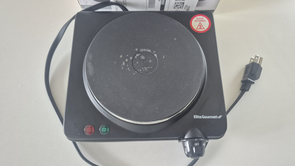 Elite Gourmet Single Electric Burner - photo 2