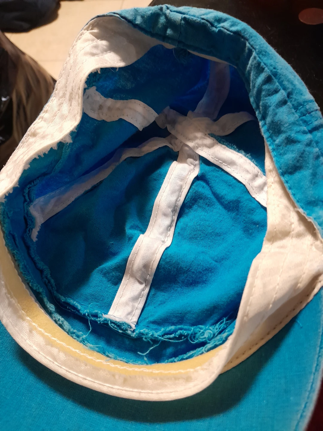 Child's Blue Cotton Baseball Cap - photo 2
