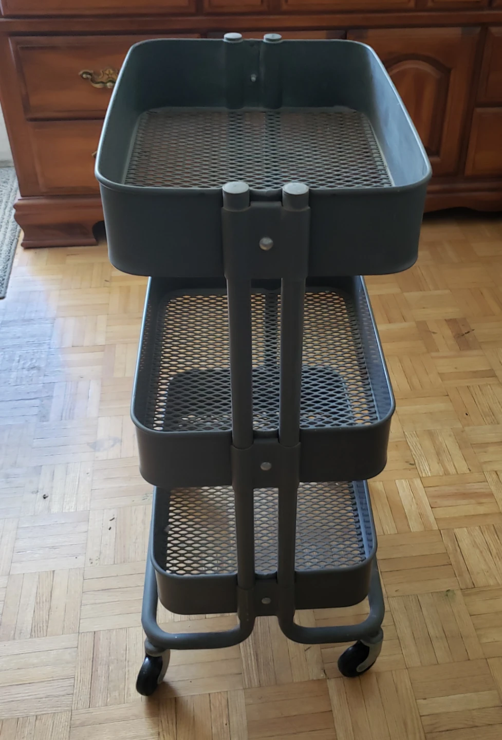 3-Tier Rolling Storage Cart - photo 2