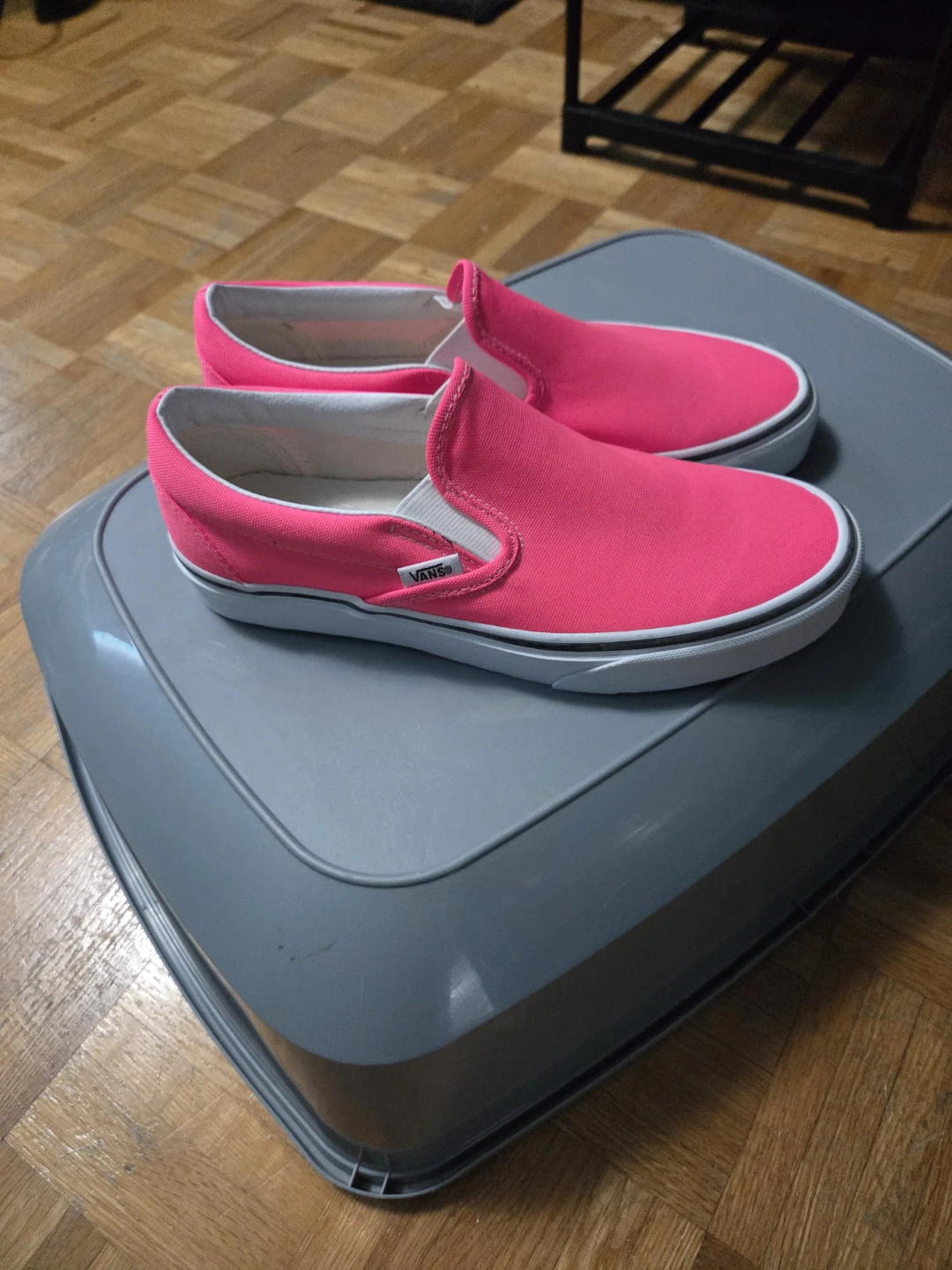 Vans Slip-On Shoes - Red & Pink size 7.5 women's - photo 3