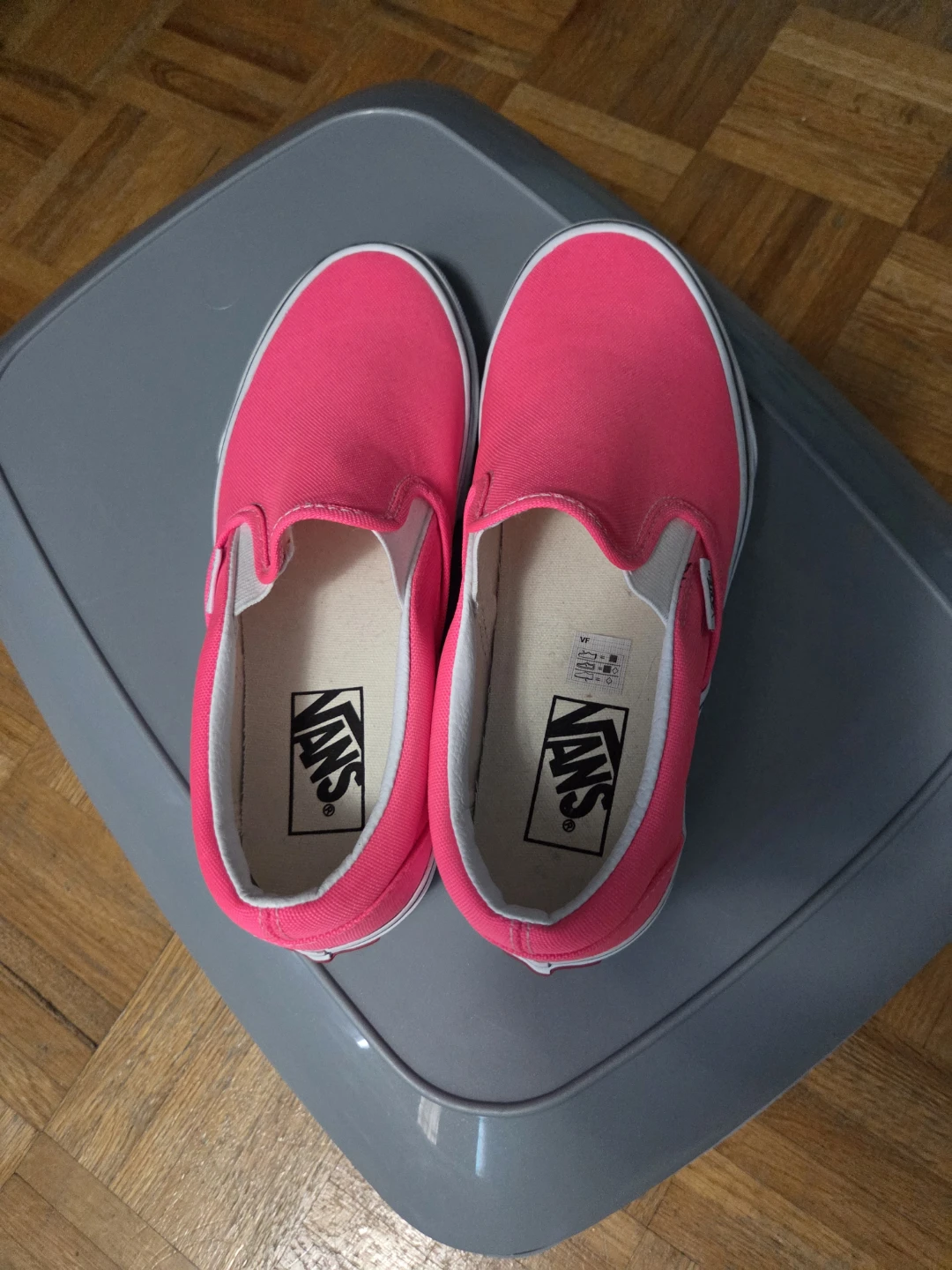 Vans Slip-On Shoes - Red & Pink size 7.5 women's - photo 4