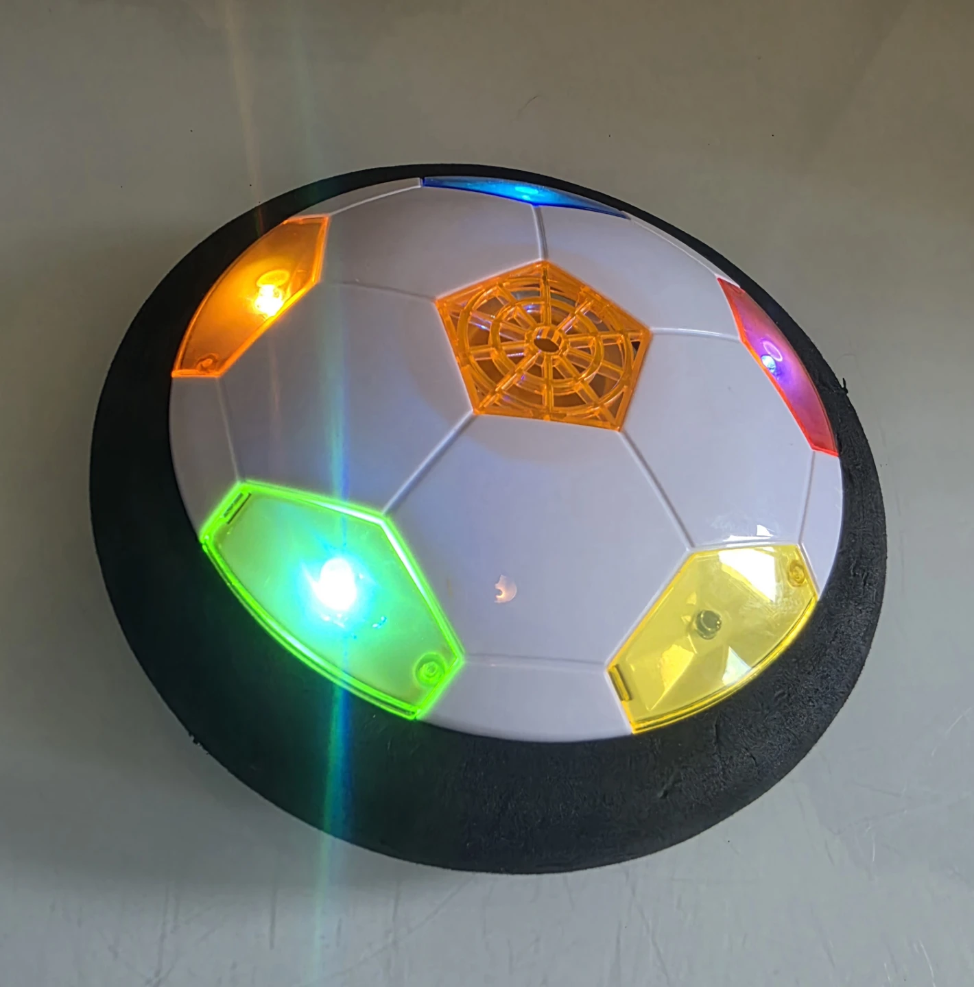 LED Light-Up Hover Soccer Ball – Indoor Air Cushion