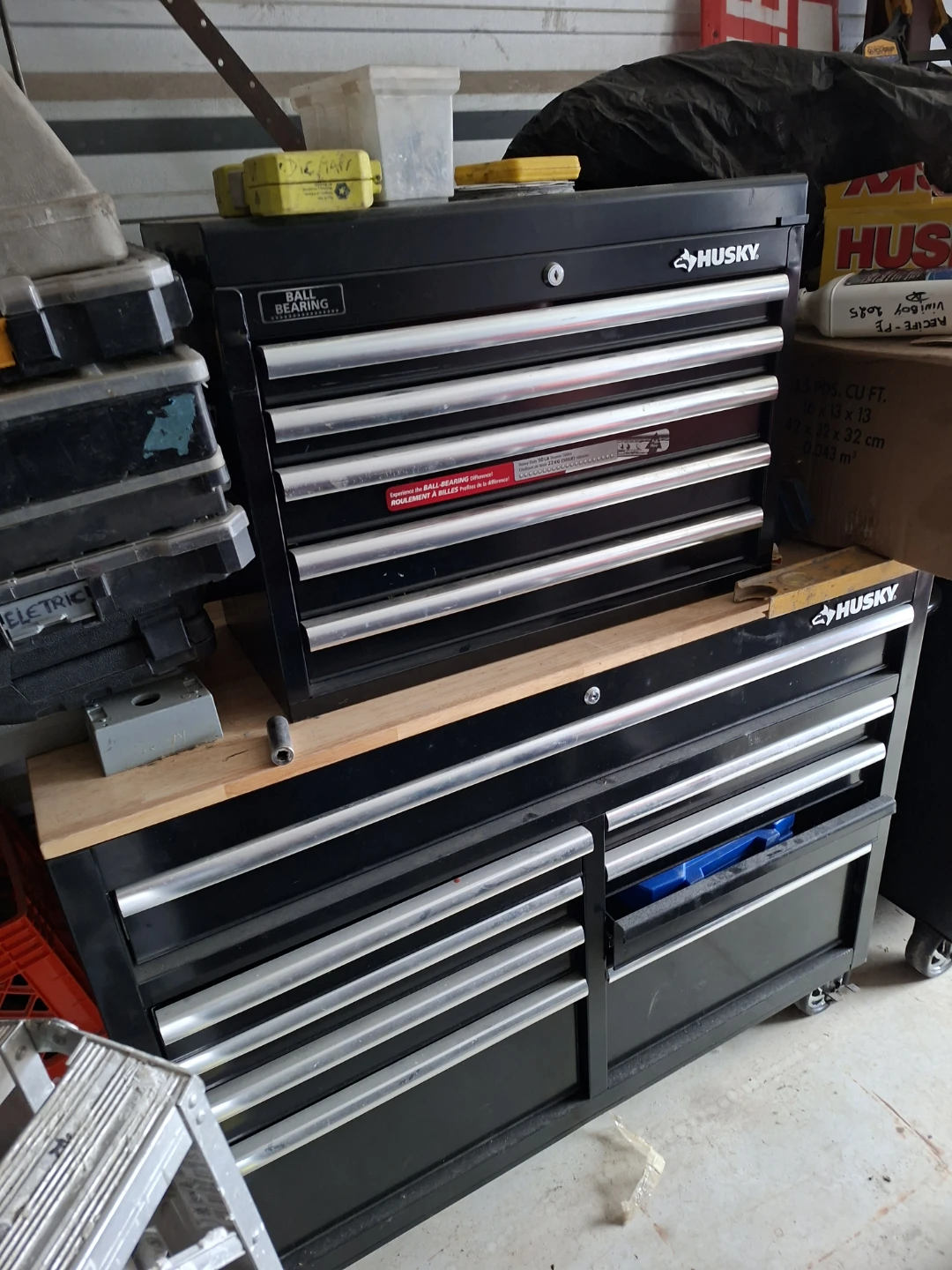 Husky Rolling Tool Chest and Top Chest Combo - photo 2