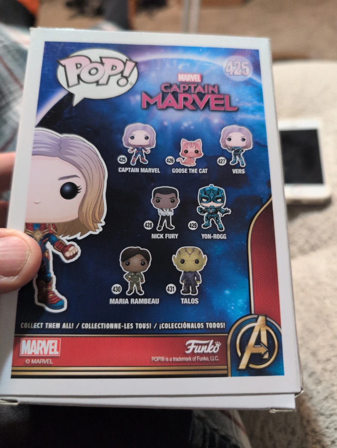 Funko Pop! Captain Marvel Limited Edition 425 - photo 2