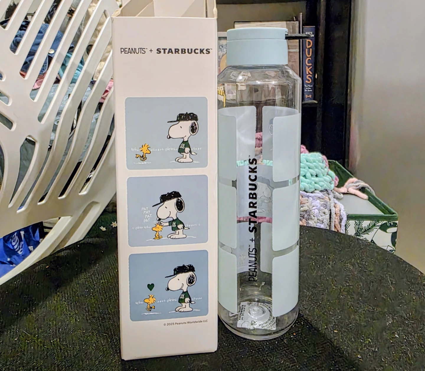 Starbucks x Peanuts Collab Joe Kind Snoopy Water Bottle