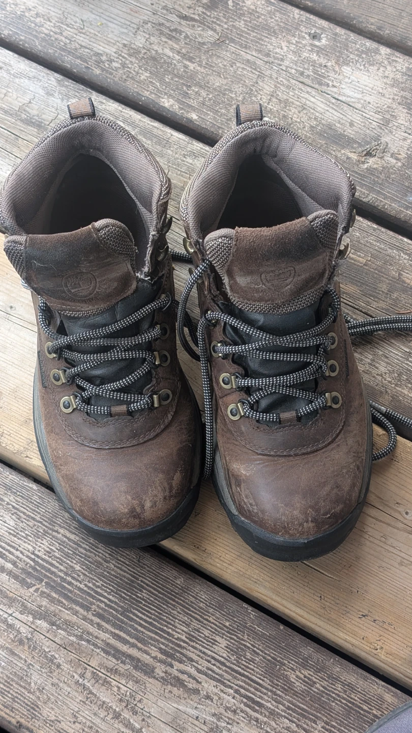 Timberland Brown Leather Hiking Boots
