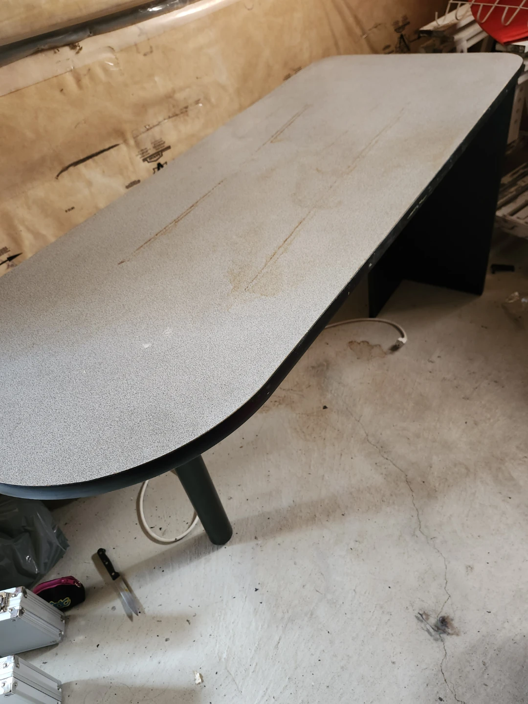 Curved Office Table