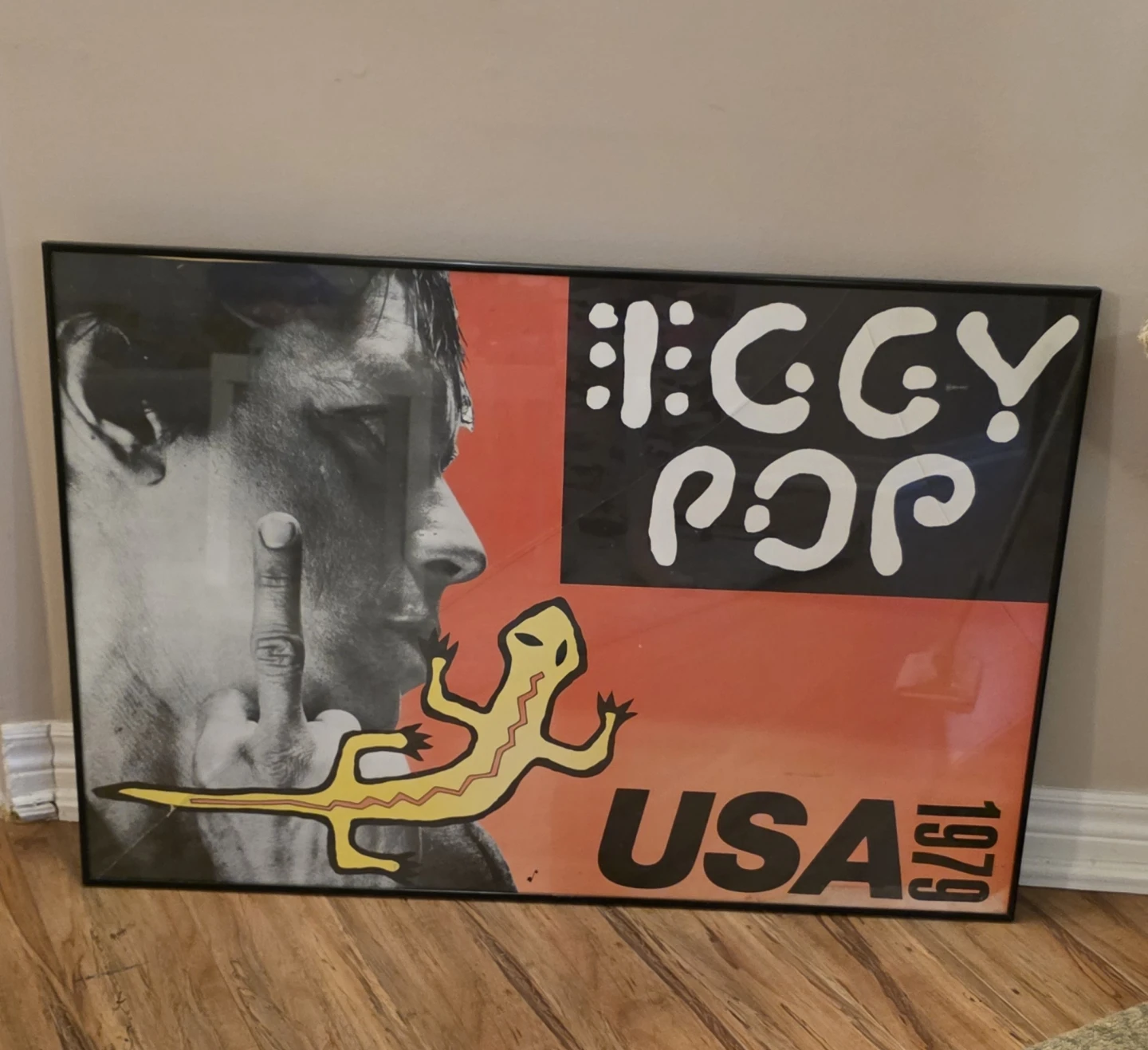 Iggy Pop USA 1979 Poster