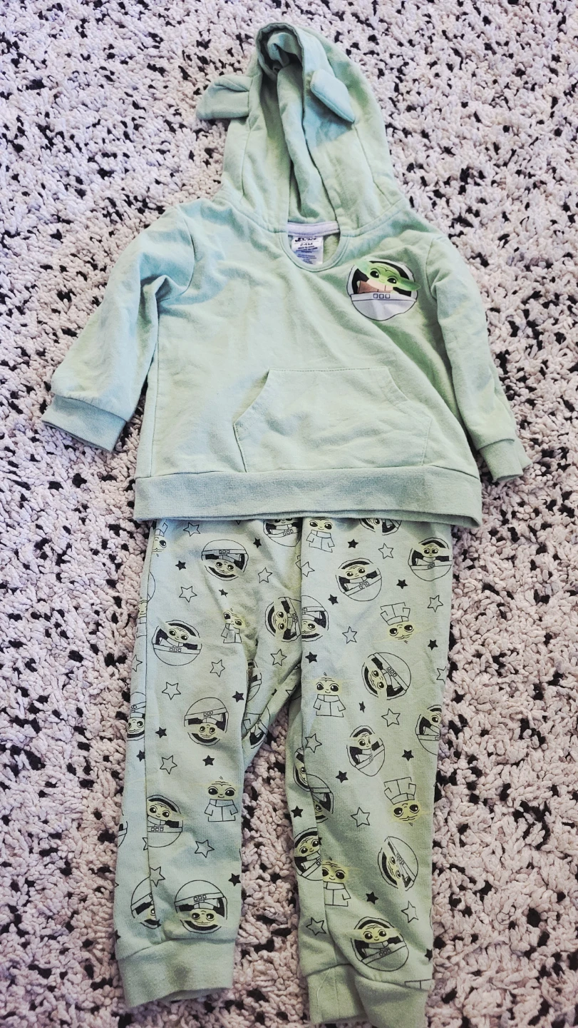 Star Wars The Child (Baby Yoda) Baby Outfit - 24M
