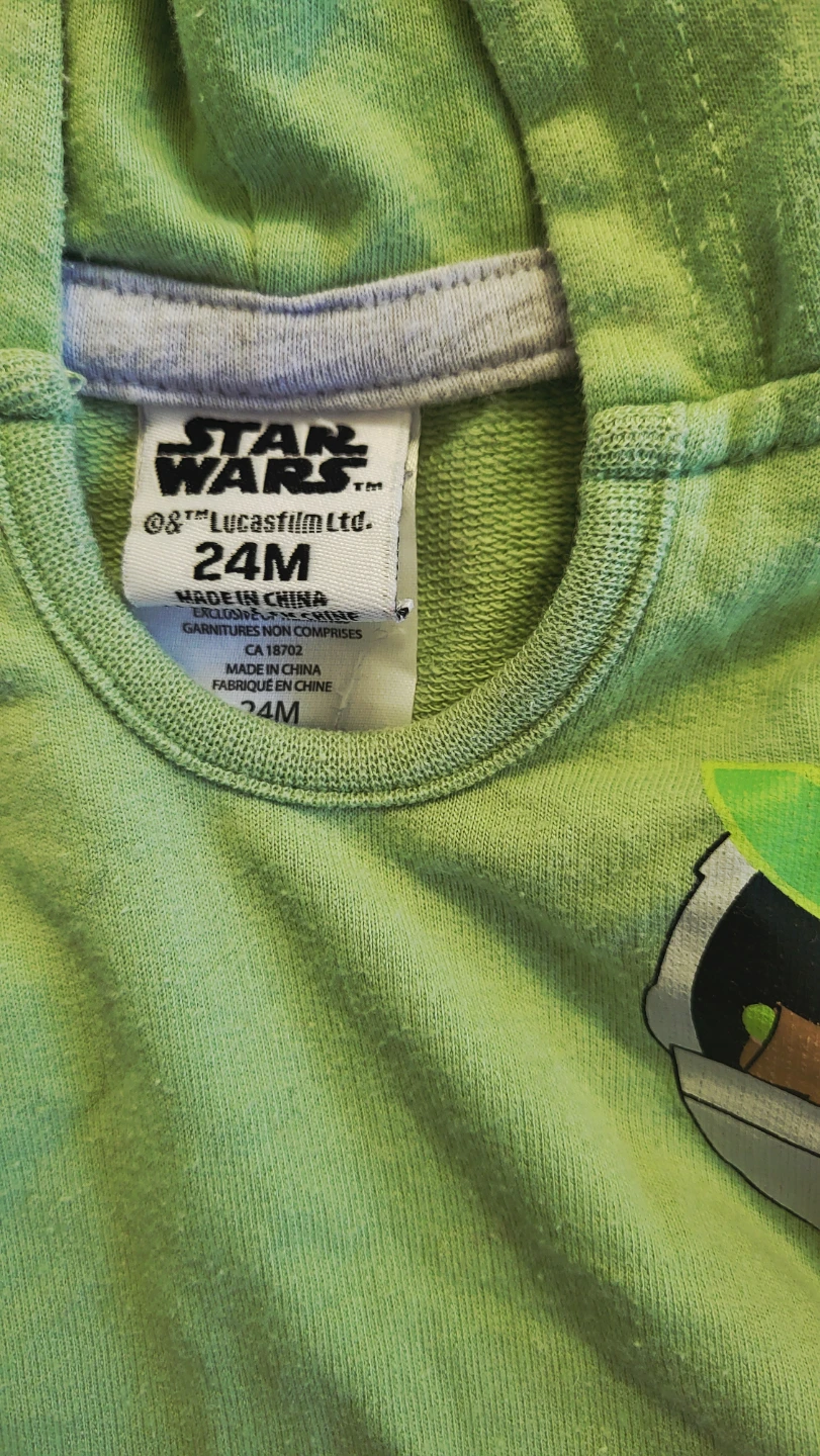 Star Wars The Child (Baby Yoda) Baby Outfit - 24M - photo 2