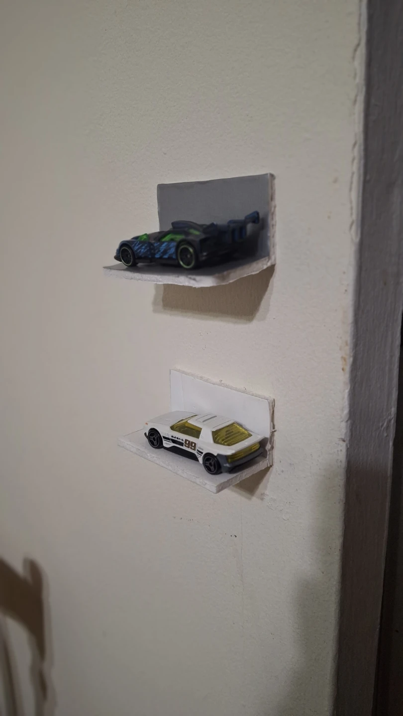 Miniature Display Shelves - Set of 2 - photo 2