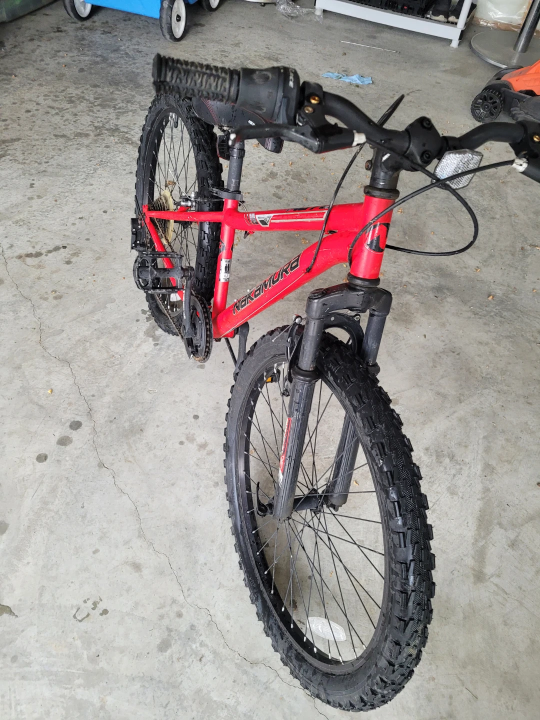 Red Nakamura Mountain Bike